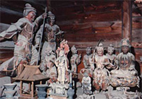 写真：櫻堂薬師の仏像