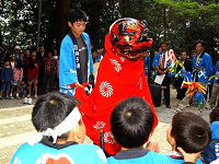 写真：宿獅子舞