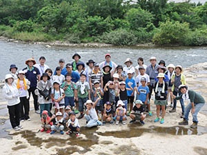 写真：夏の化石教室7月その6