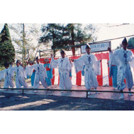 写真：鶴城笹踊り
