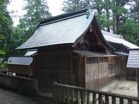 写真：酒波神社本殿