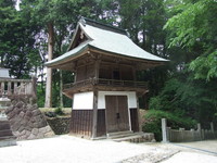 写真：酒波神社鐘楼