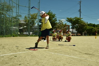 写真：スナッグゴルフ体験教室3