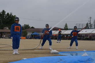 写真：消防操法大会3