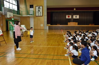 写真：土岐小連れ去り防止教室2