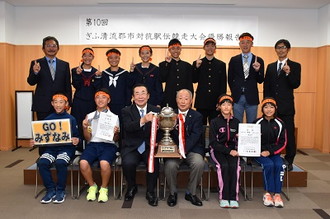 写真：ぎふ清流駅伝優勝報告2