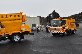 写真：雪寒対策出陣式2