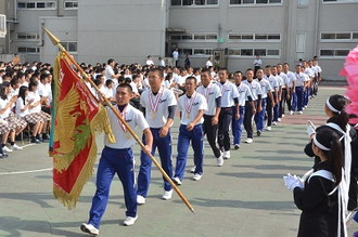 写真：中京高校軟式野球部優勝報告1