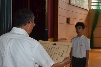 写真：『道路ふれあい月間』推進標語 国土交通大臣表彰1