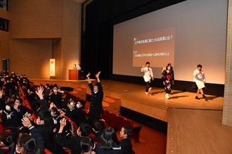 写真：瑞浪高校 卒業制作・実践活動発表会4