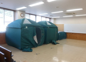 写真：パーテーション