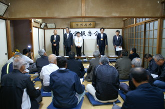 写真：戸狩区民会館の様子