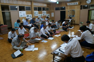 写真：南垣外公民館の様子