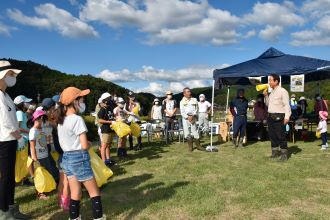 写真：開会式の様子