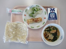 4月19日の給食写真