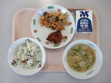 4月20日の給食写真