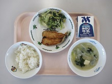 4月21日の給食写真