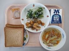 4月28日の給食写真