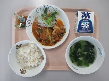 5月7日の給食写真