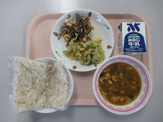 6月14日の給食写真