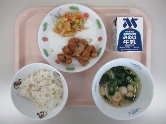 6月30日の給食写真