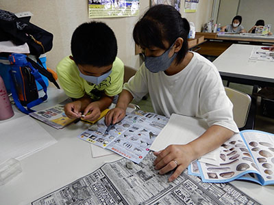 夏の化石教室その5