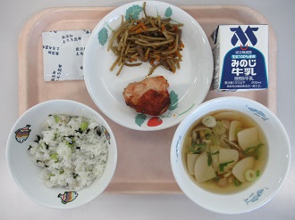 9月10日の給食写真