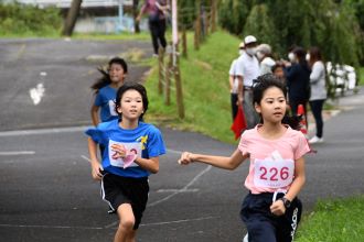 写真：最後のストレート