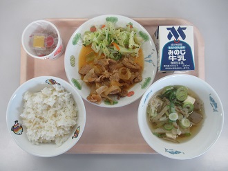 12月10日の給食写真