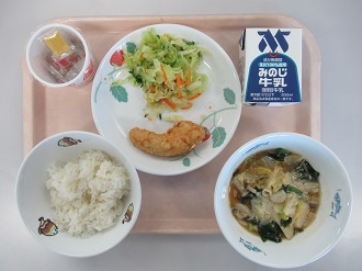 2月24日の給食写真