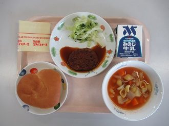 4月13日の給食写真