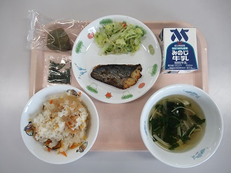 4月15日の給食写真