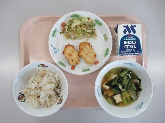 4月26日の給食写真