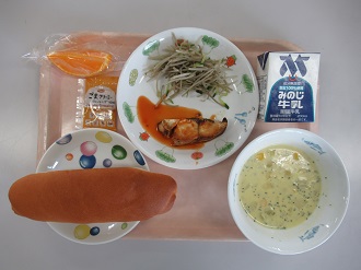 4月27日の給食写真