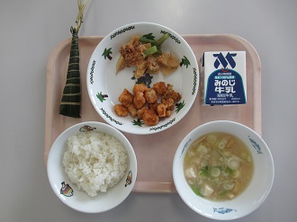 5月6日の給食写真