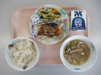 5月27日の給食写真