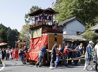 写真：大湫神明白山神社例祭・山車行事