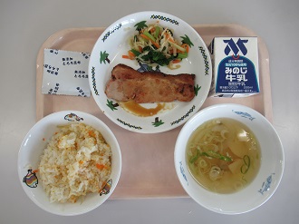 6月10日の給食写真