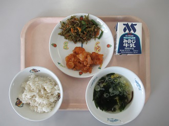 6月20日の給食写真