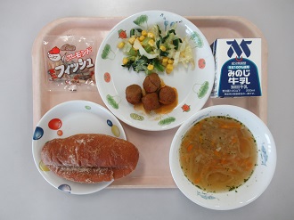 6月22日の給食写真