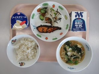 6月23日の給食写真