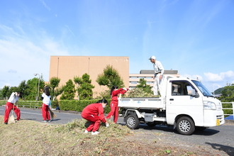 写真：土岐川清掃