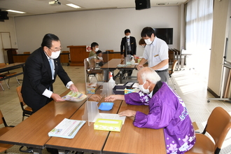 販売の様子