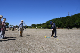 スポーツを楽しむ様子