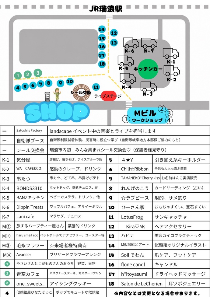 天使マママルシェ
