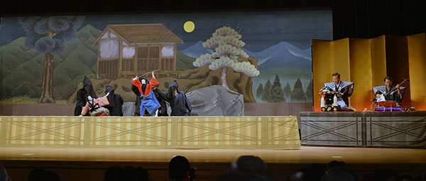 文楽・能大会の様子